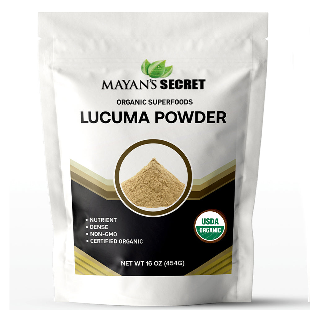 Rich in Nutrients: Lucuma powder is a good source of vitamins and minerals, including iron, zinc, calcium, and vitamin B3.