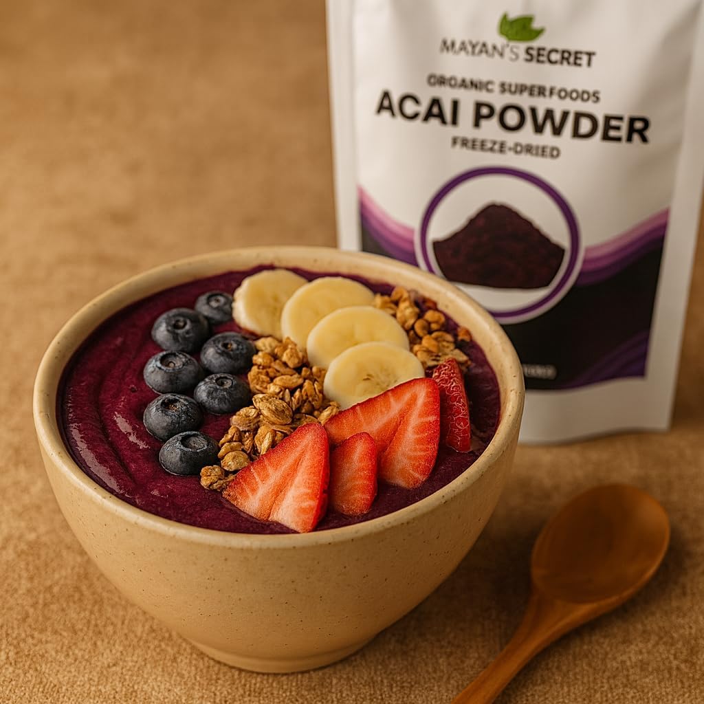 Organic Acai Powder Freeze Dried Antioxidant