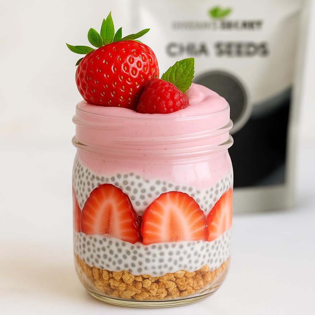 Mayan's Secret - Organic Chia Seeds Black – USDA Certified, Non-GMO, Vegan, Gluten-Free Superfood - Omega-3 (2 lbs) (907g)