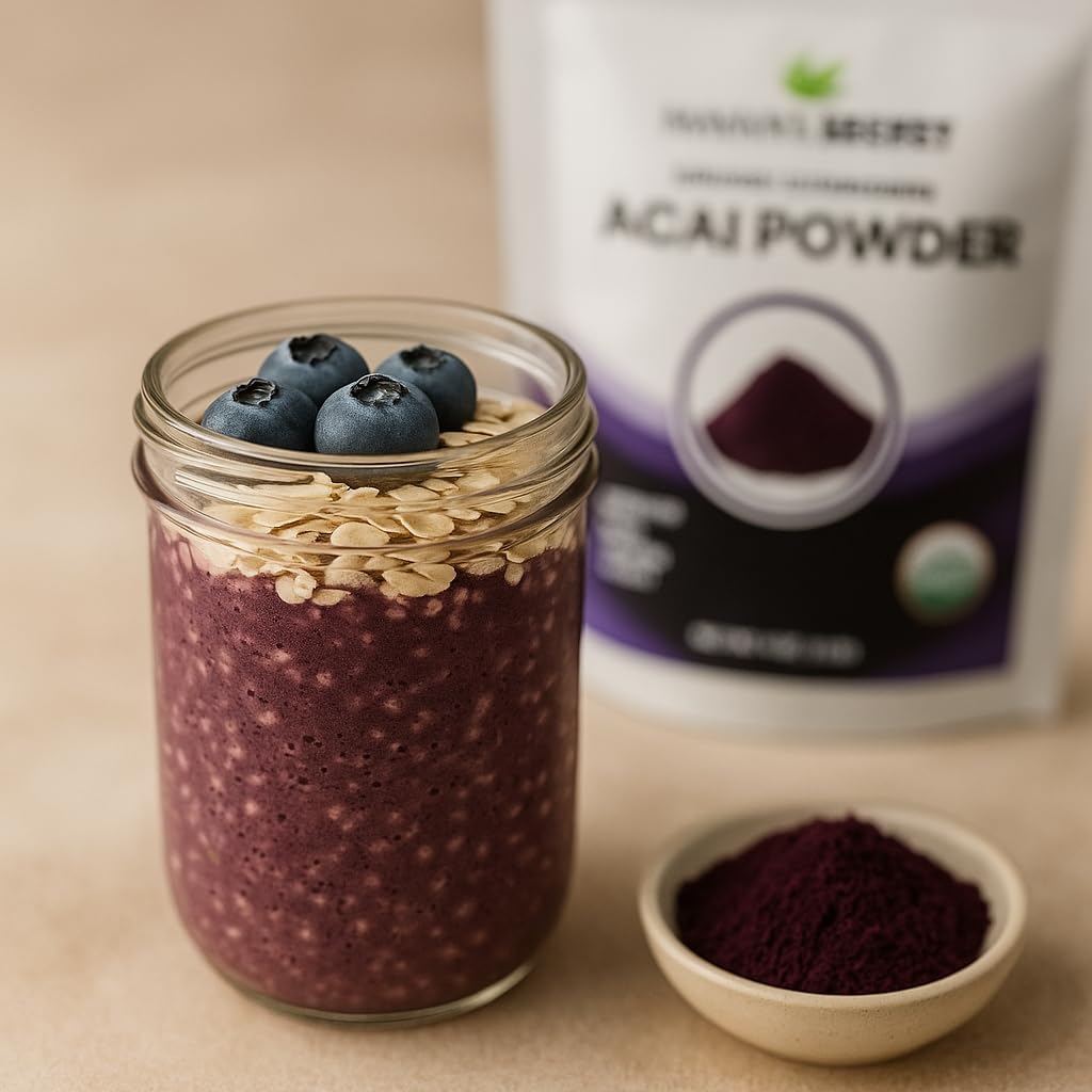 Organic Acai Powder Freeze Dried Antioxidant