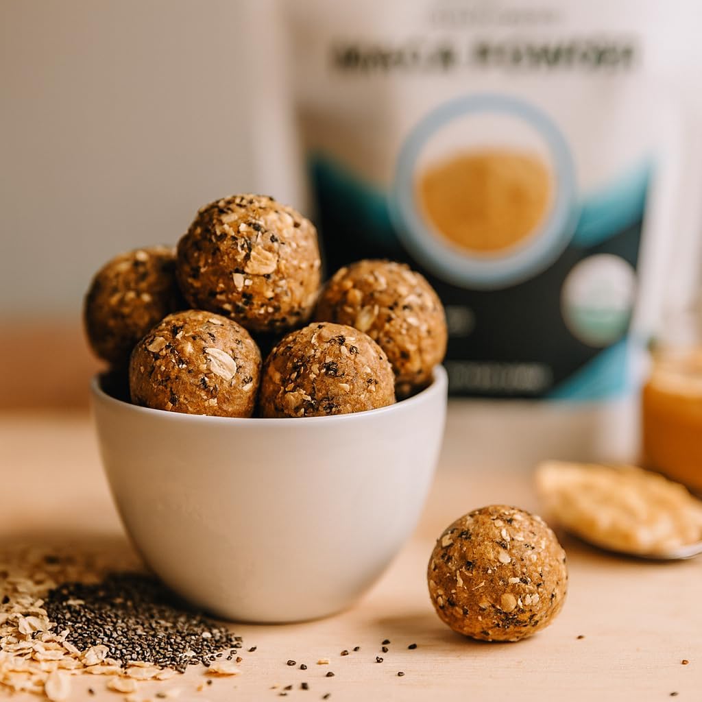 Mayan's Secret - Maca Root Powder 16oz Organic USDA Certified Parve Non-GMO Vegan Superfoods for Breakfast, Smoothies, Baking &amp; Ice Cream