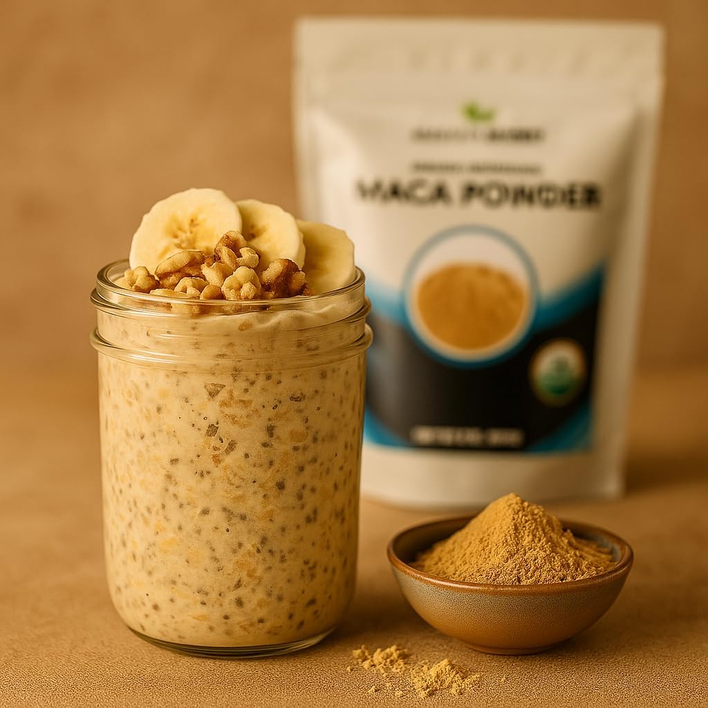 Mayan's Secret - Maca Root Powder 16oz Organic USDA Certified Parve Non-GMO Vegan Superfoods for Breakfast, Smoothies, Baking &amp; Ice Cream