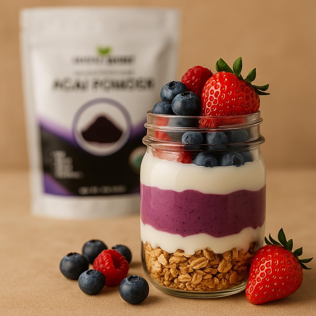 Organic Acai Powder Freeze Dried Antioxidant