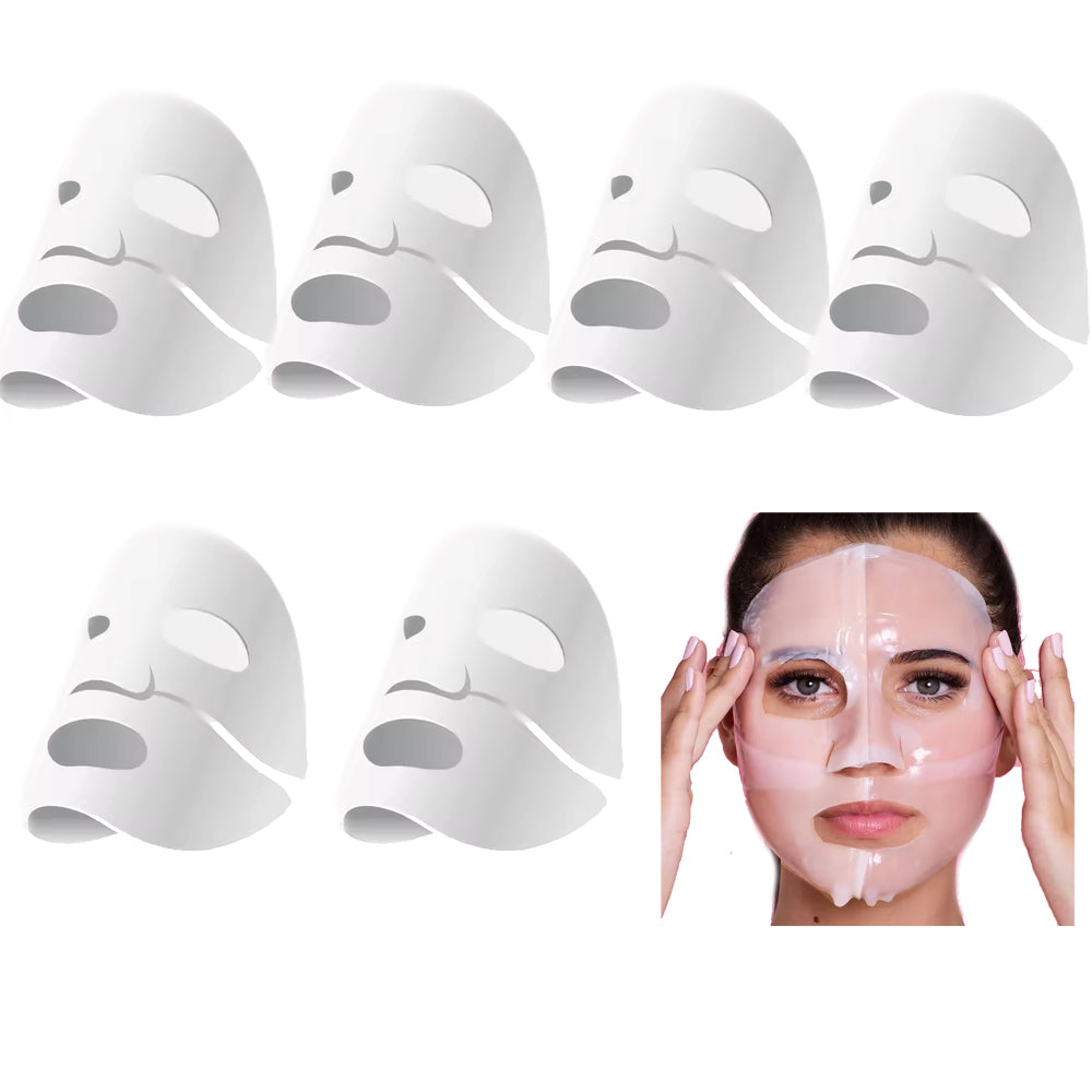 Mayan&#39;s Secret – Bio Collagen Korean Face Mask, Deep Collagen Anti Wrinkle Lifting Mask Overnight, Hydrogel Mask, Pore Minimizing, Nourishing and Moisturizing All Skin Types (Pack of 5)