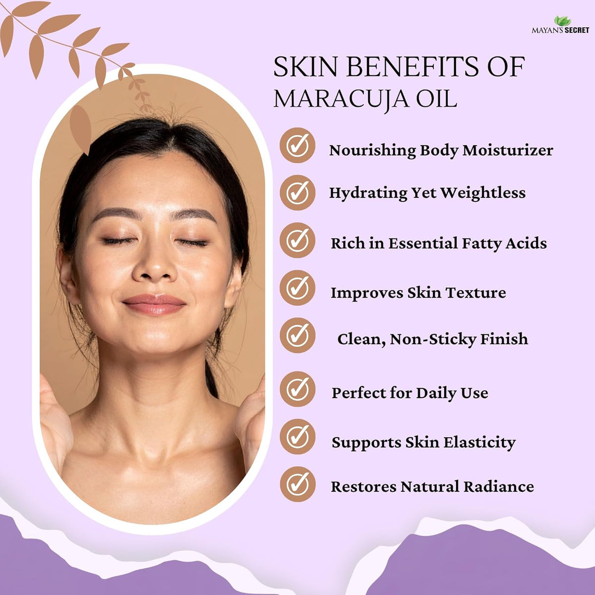 Passion Fruit Seed Essential Oil for Skin Care, Hair, Body Moisturizer for Face-Anti Aging Skin Care (Maracuja Oil (Passion Fruit), 4oz