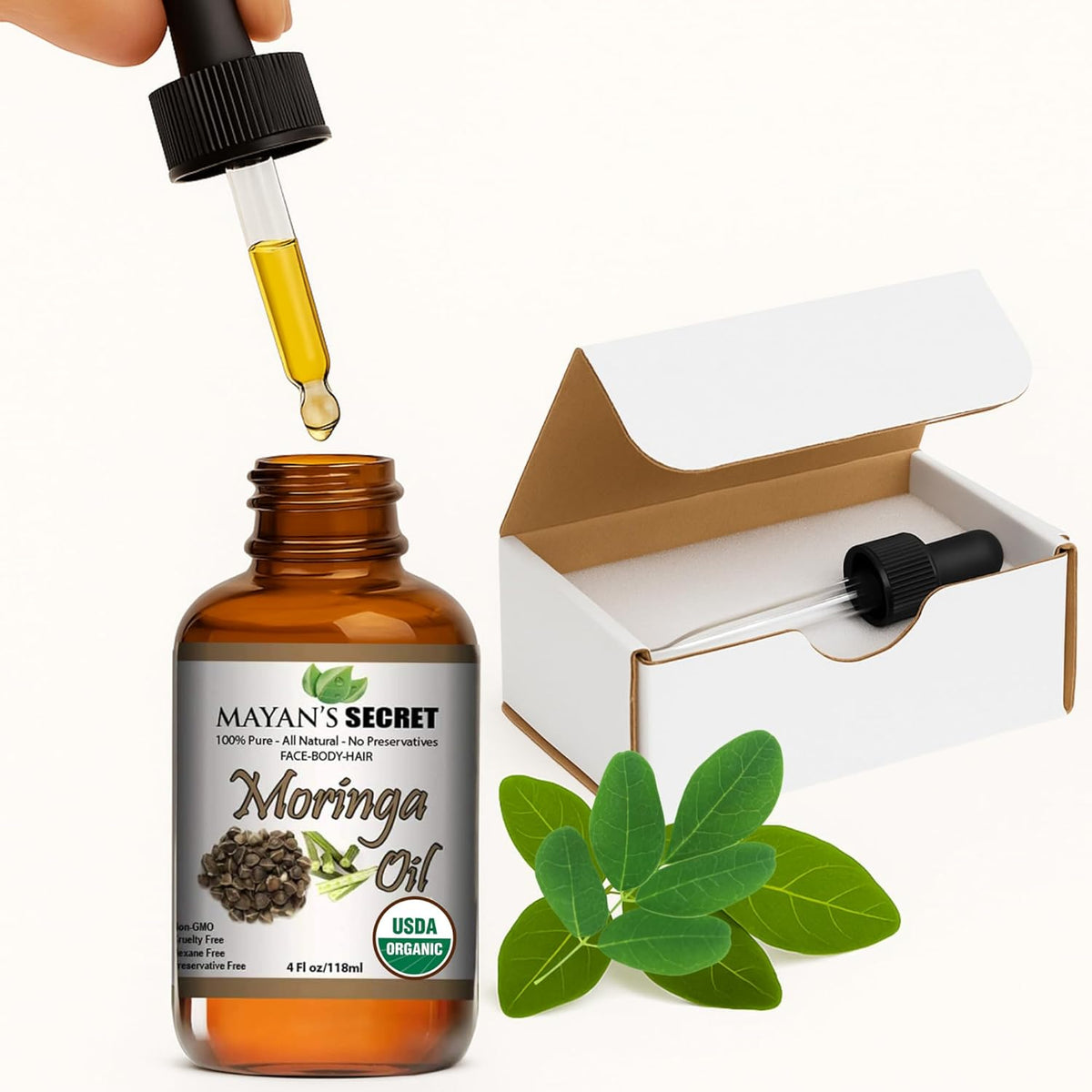 Organic Moringa Essential Oil