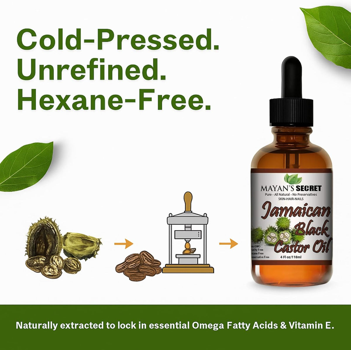 Jamaican Black Castor Oil Essential Oil