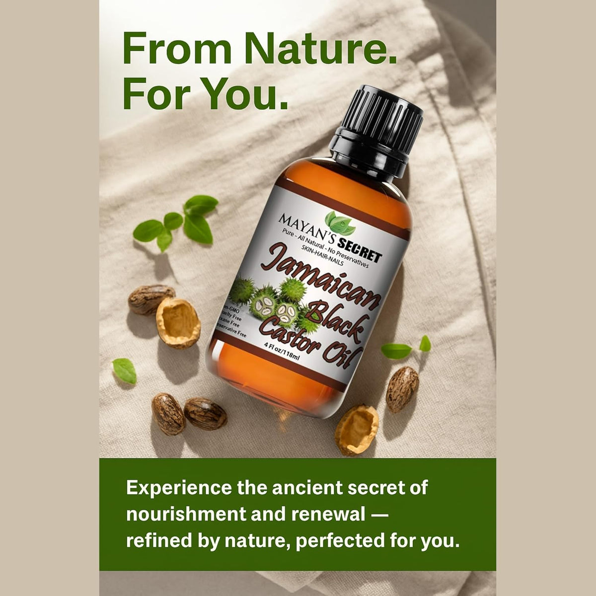 Jamaican Black Castor Oil Essential Oil