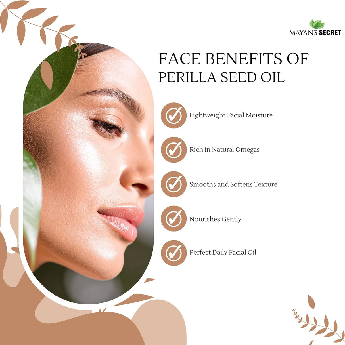 Perilla Seed Oil Omega-3 Essential Fatty Acid and Alpha-linolenic Acid for Skin