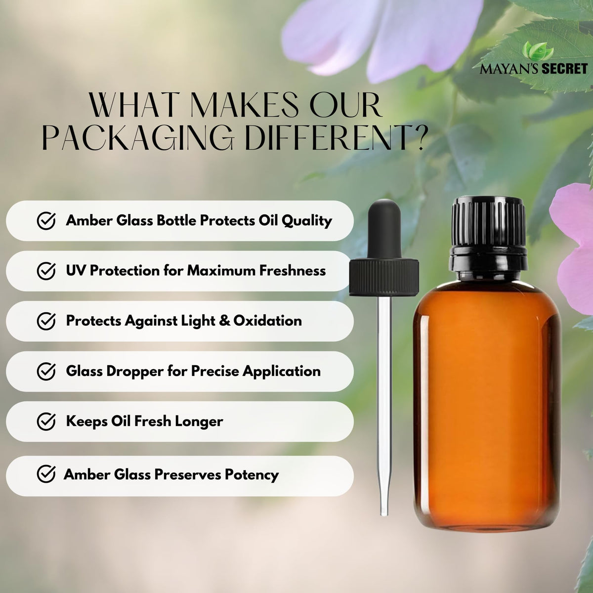 Mayan’s Secret Rosehip Oil Organic Cold Pressed Face Oil for Glowing Skin Dark Spots Scars Fine Lines 4 oz