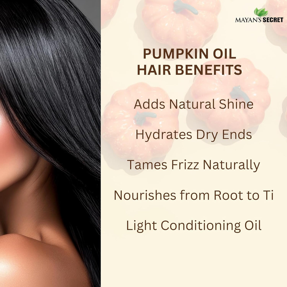 Organic Pumpkin Seed Oil Cold Pressed Unrefined Face Hair Skin Moisturizing Beauty Oil 4 oz