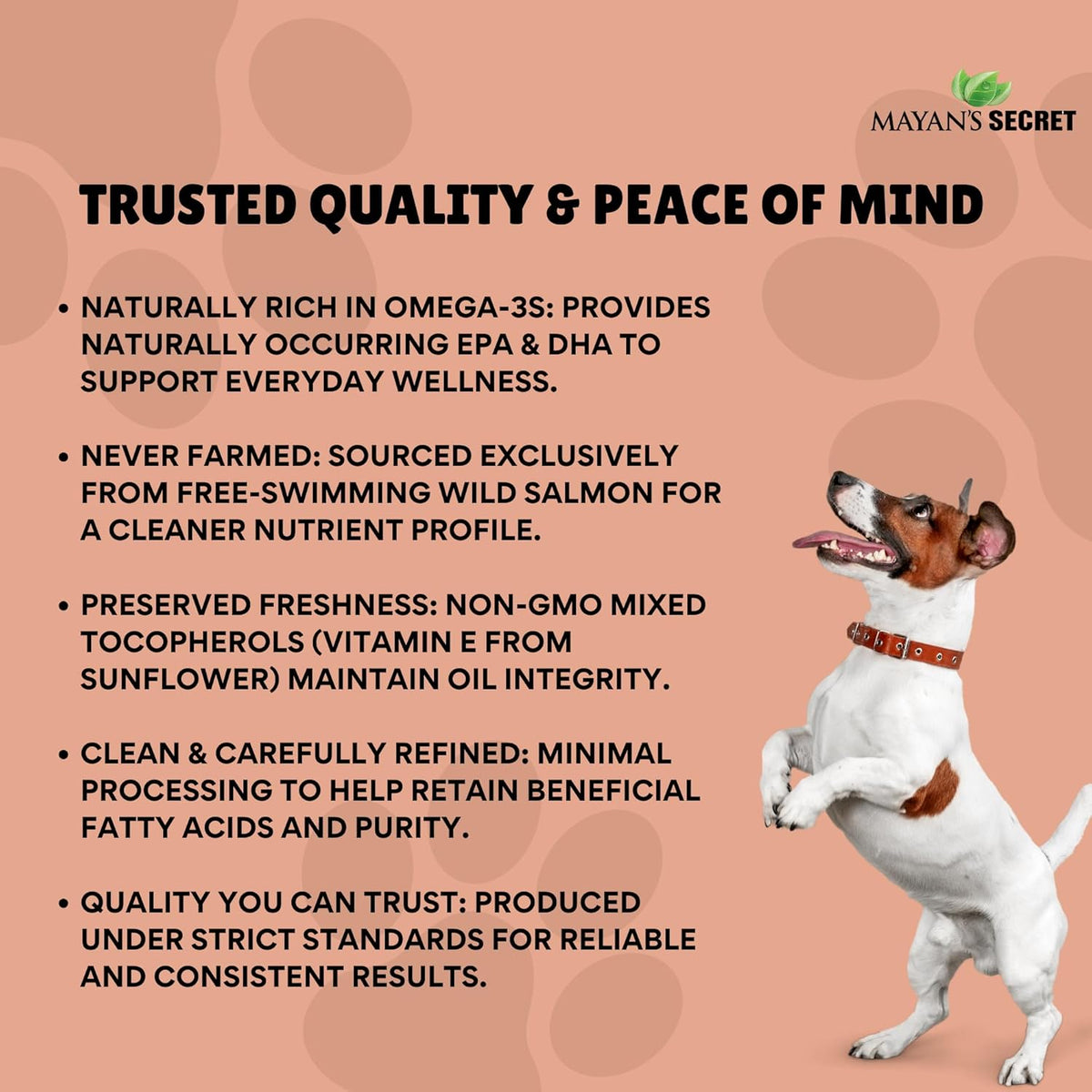 Pure Wild Alaskan Salmon Oil for Dogs &amp; Cats - Supports Joint Function, Immune &amp; Heart Health - Omega 3 Liquid Food Supplement for Pets - All Natural EPA + DHA Fatty Acids for Skin &amp; Coat