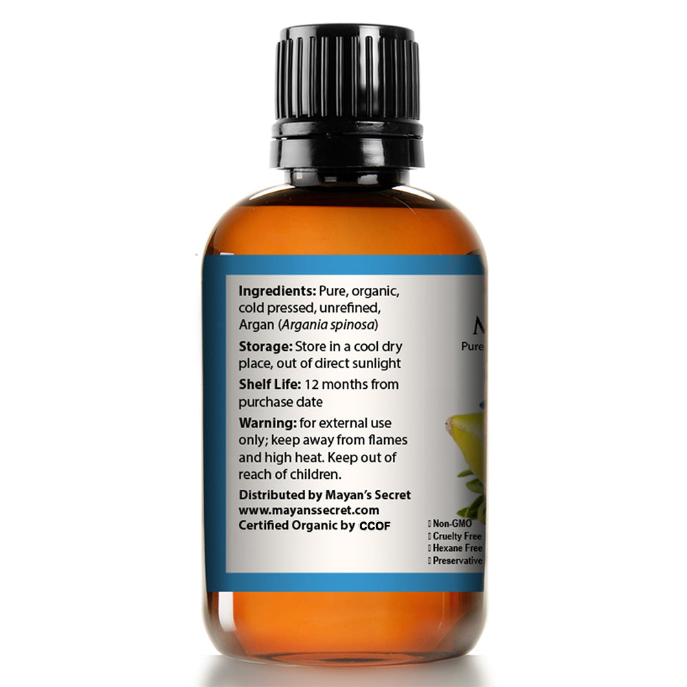 Organic Argan Essential Virgin Oil