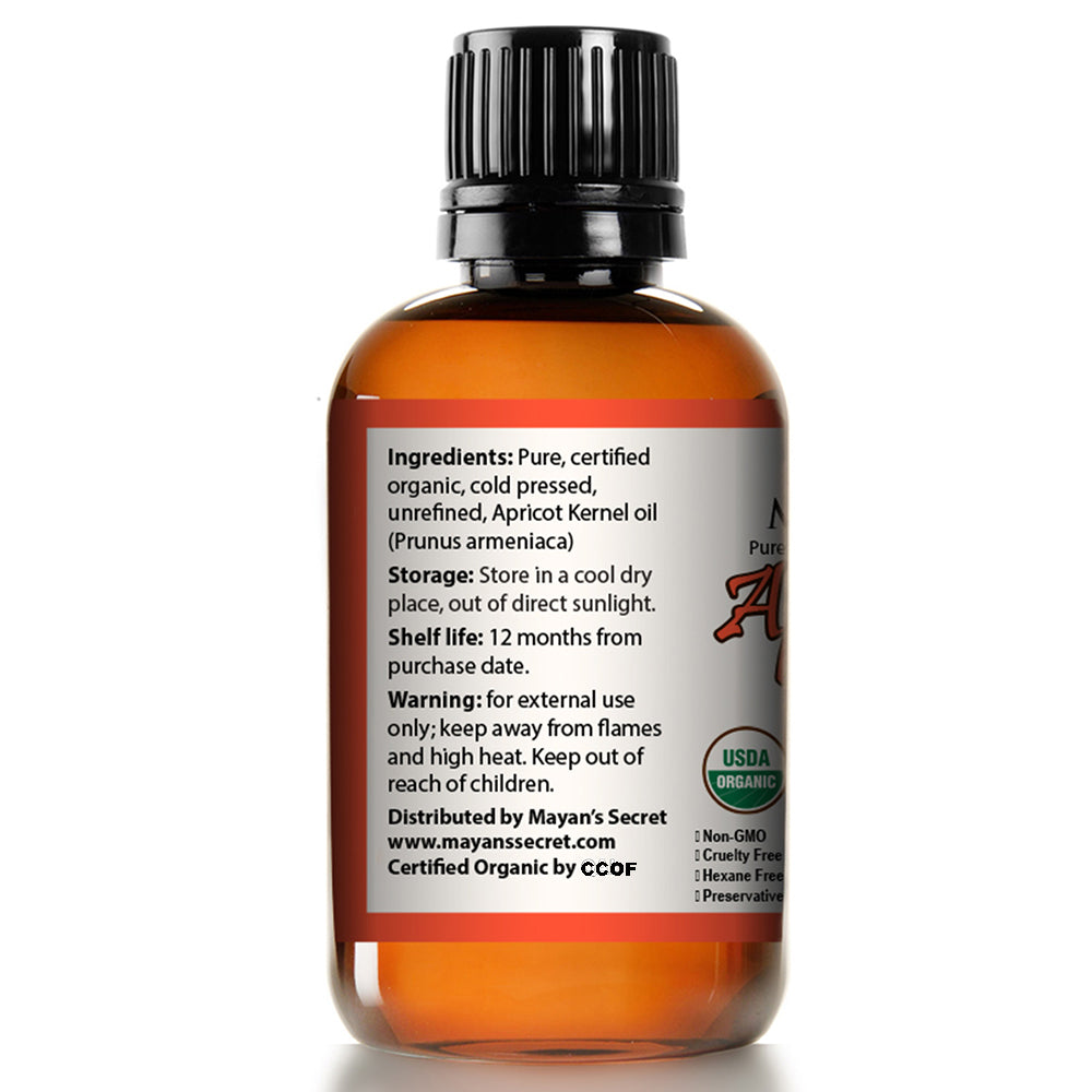 Organic Apricot Kernel Essential Oil
