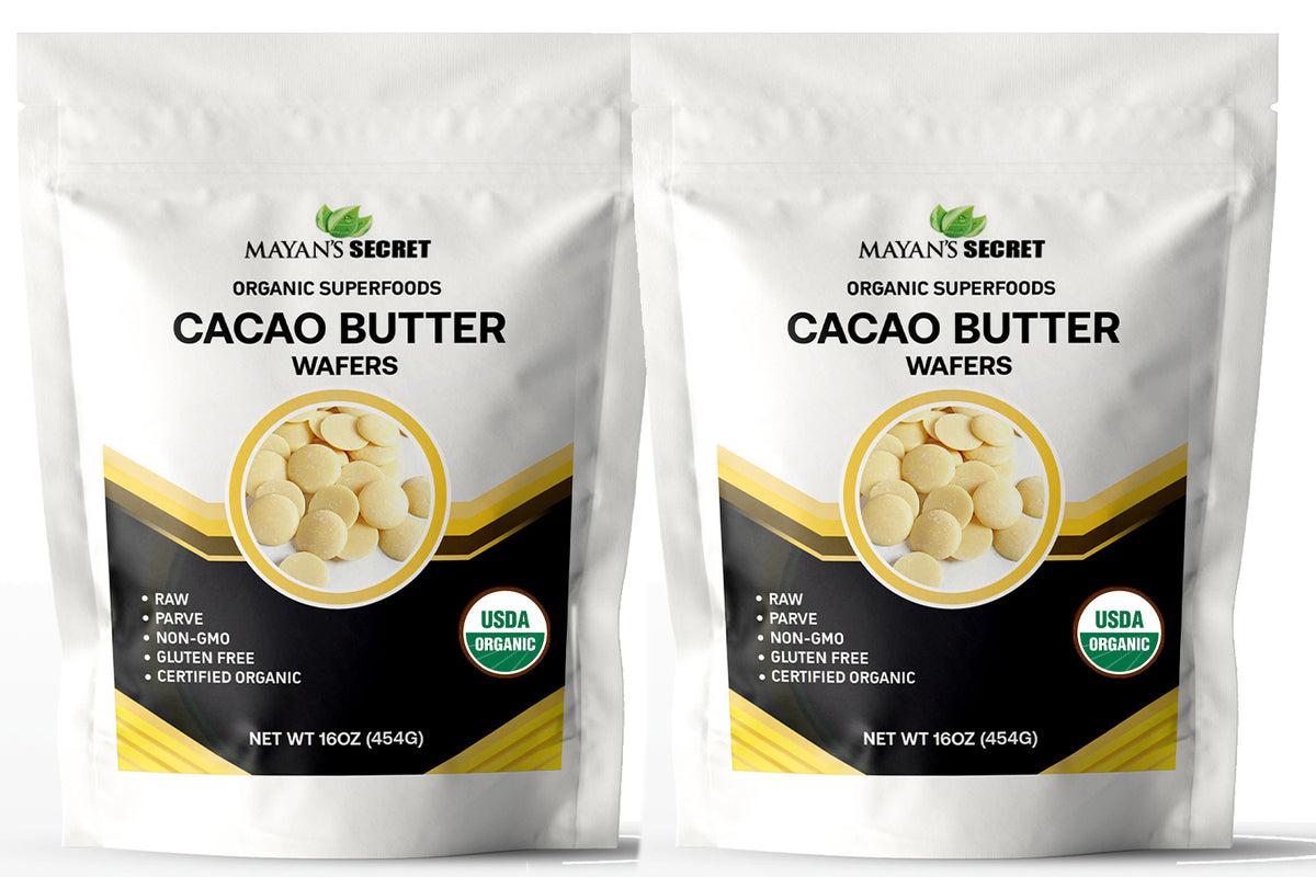 Organic Raw Cacao Butter Wafers