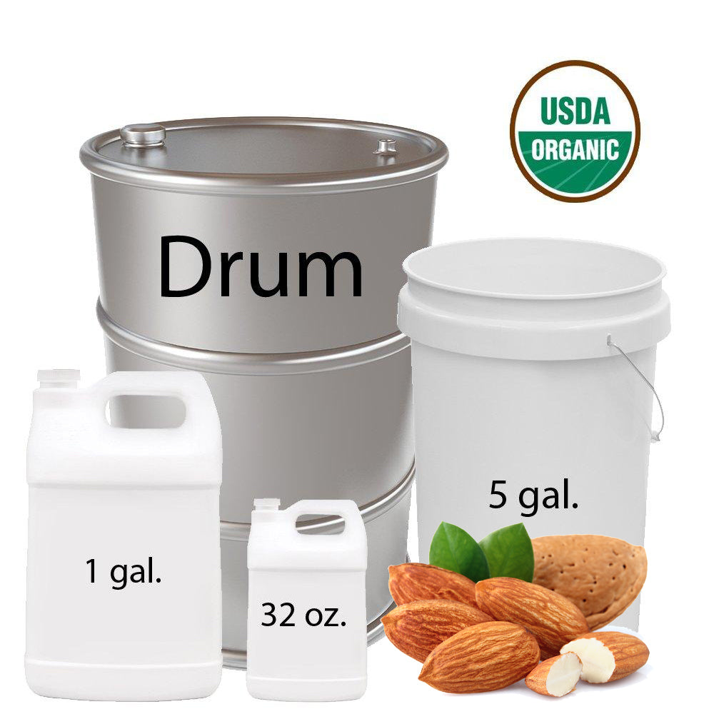 Bulk Organic Almond Oil- Sweet Virgin Wholesale