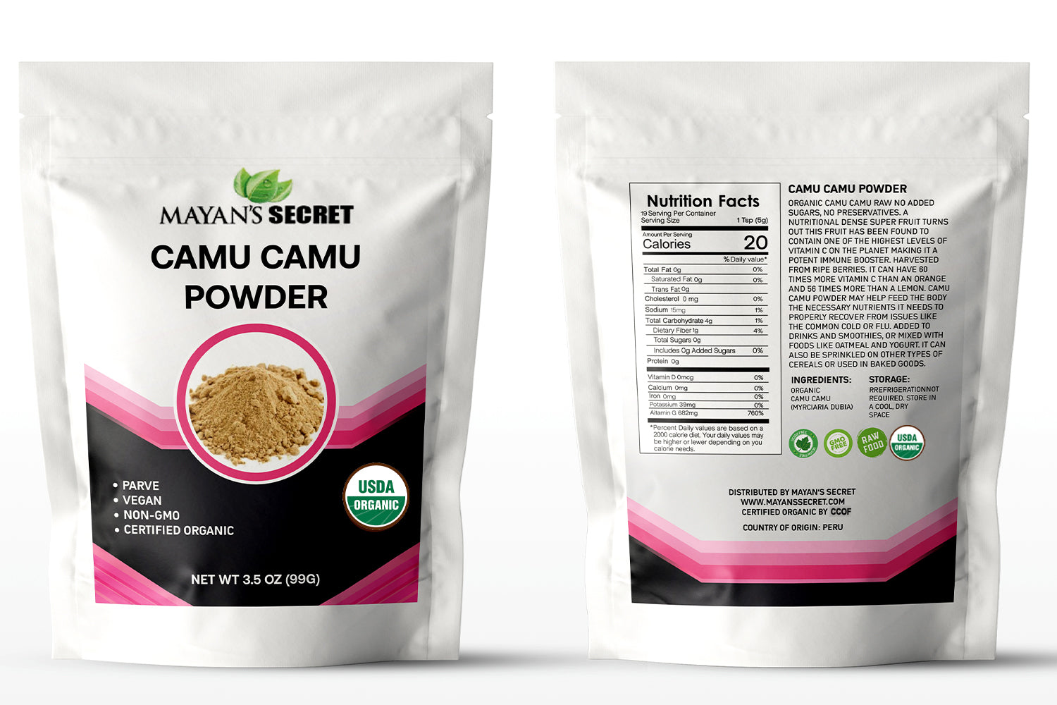 Organic Camu Camu Superfood Powder