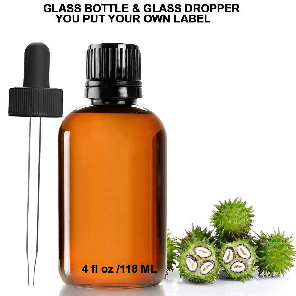 Ready to Label Black Jamaican Castor Pure Essential Oil