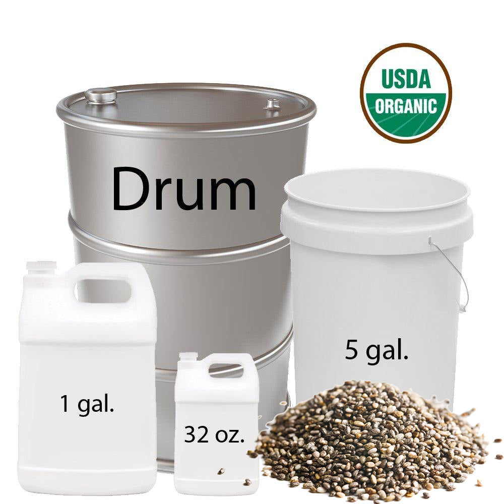 Bulk Chia Seed oil- Virgin Organic Wholesale