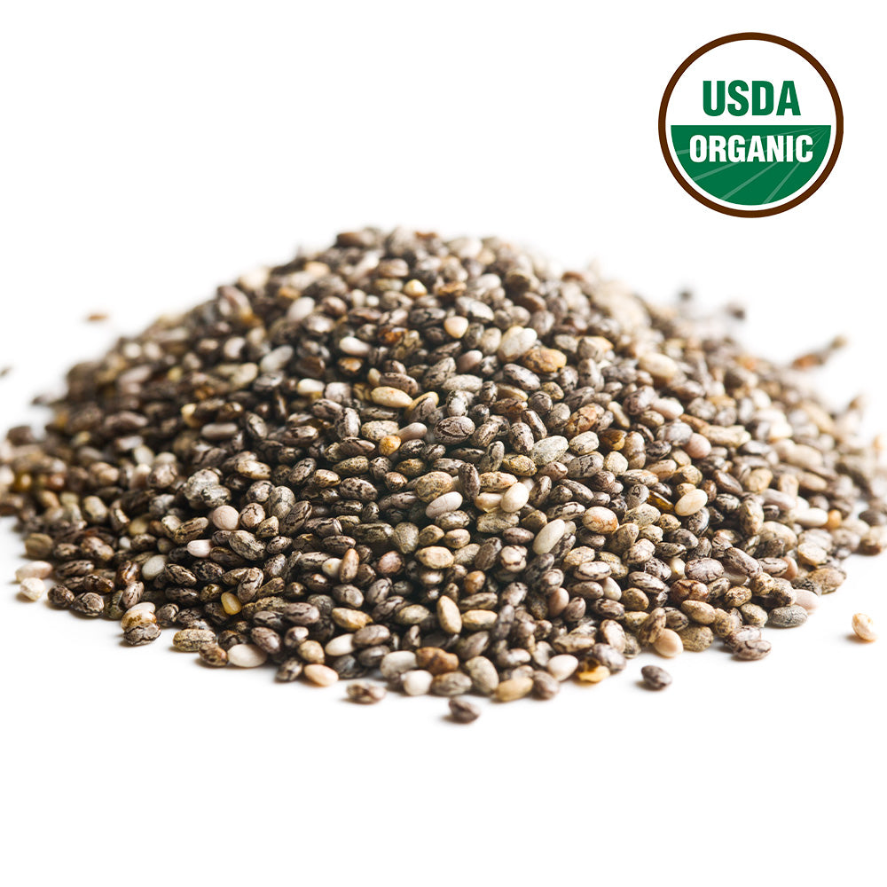 Bulk Organic Chia Seeds (Black) - Wholesale