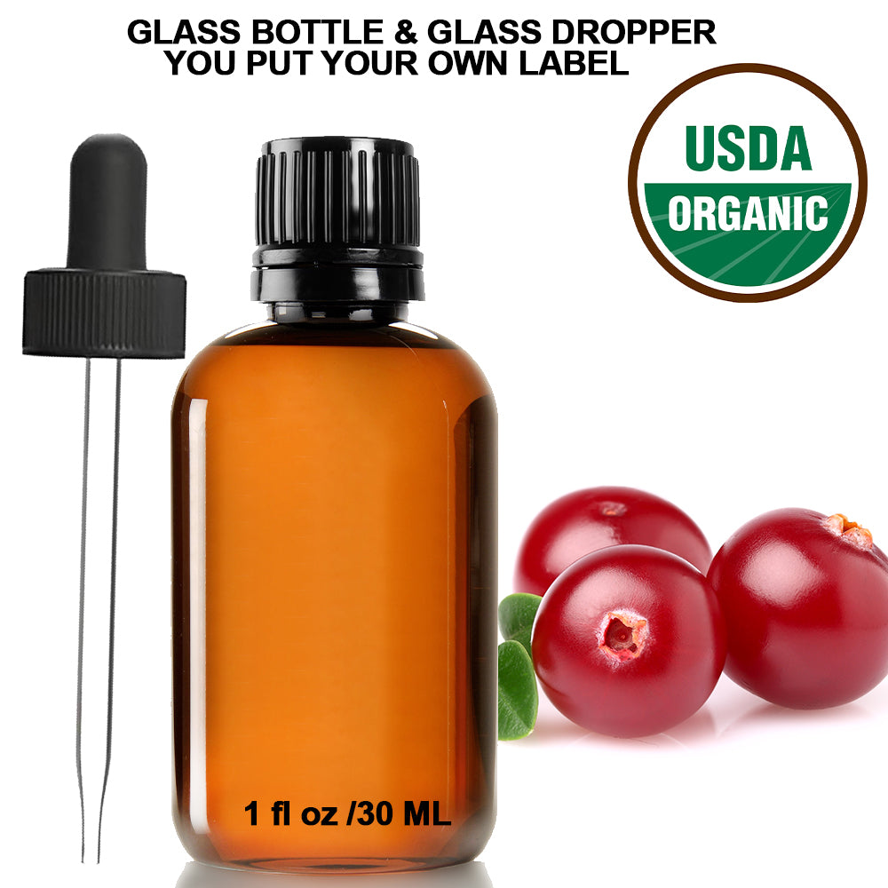 Ready to Label USDA Organic Cranberry Essential Oil