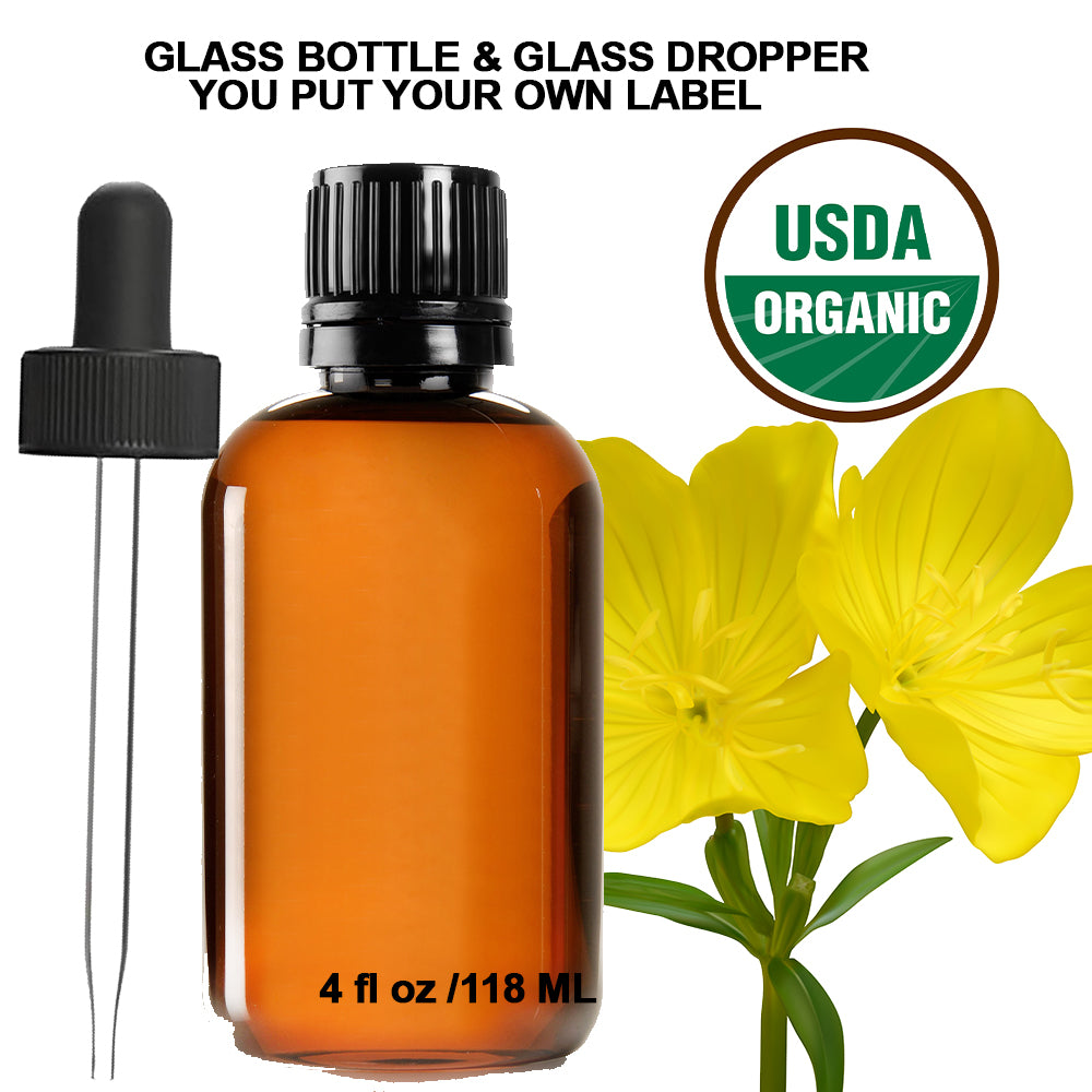 Ready to Label USDA Organic Evening Primrose Essential Oil