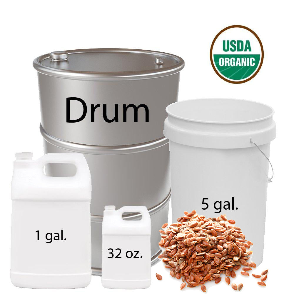 Bulk Organic Flax Seed Oil Virgin Wholesale