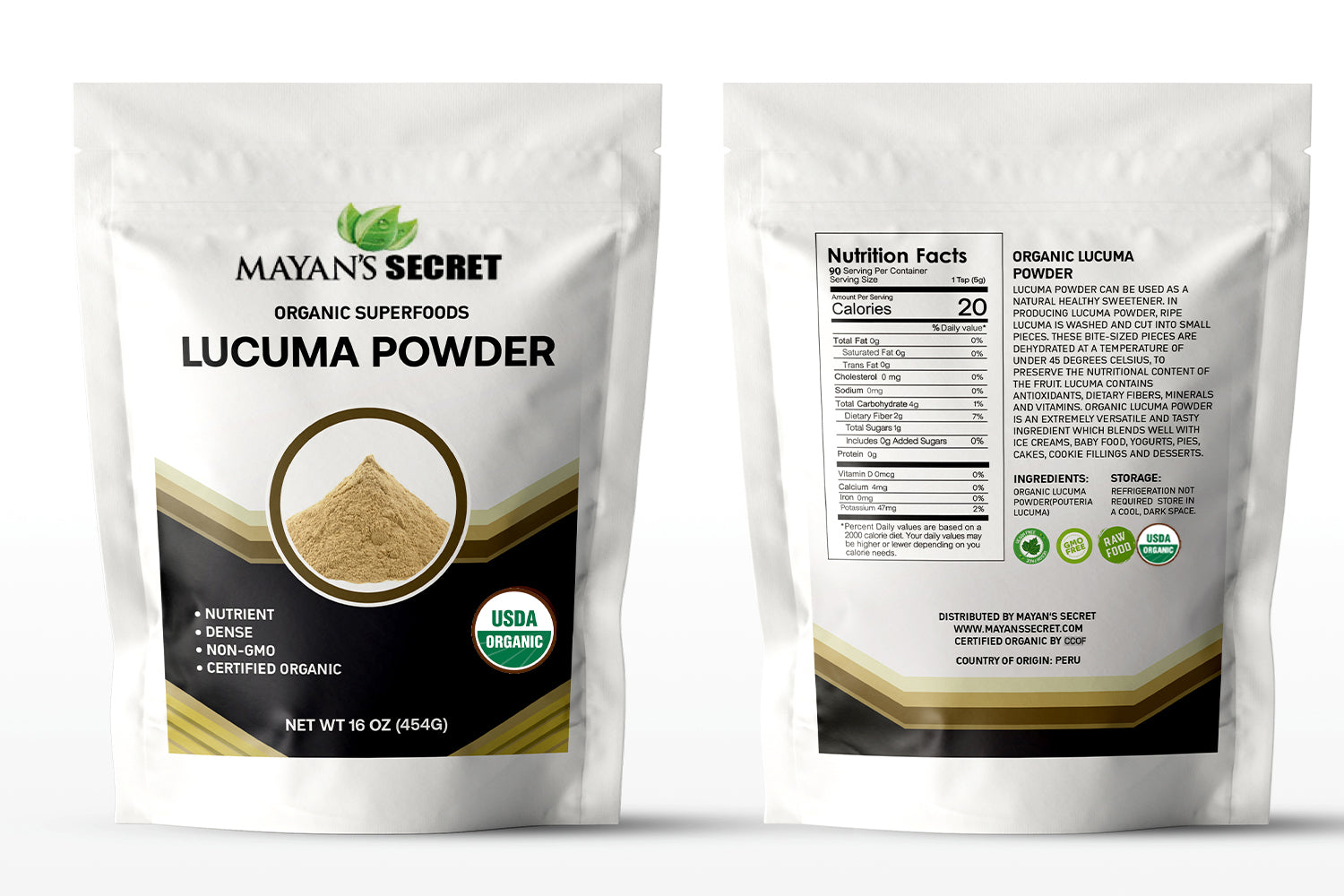 Organic Lucuma Powder - 16oz