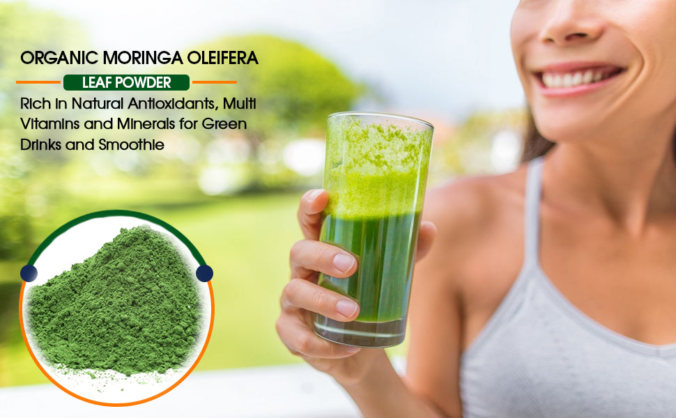 Organic Moringa Leaf Powder