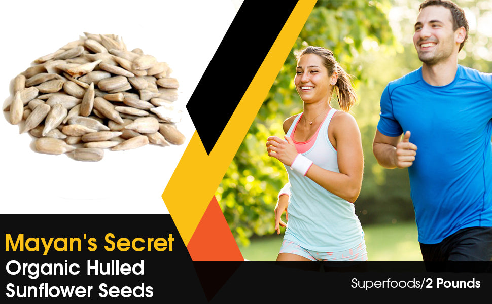 Organic Hulled Sunflower Seeds - 2 lbs
