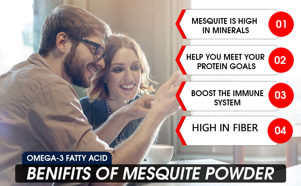 Organic Mesquite Raw Powder