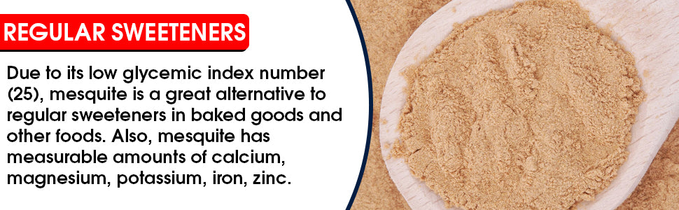 Organic Mesquite Raw Powder