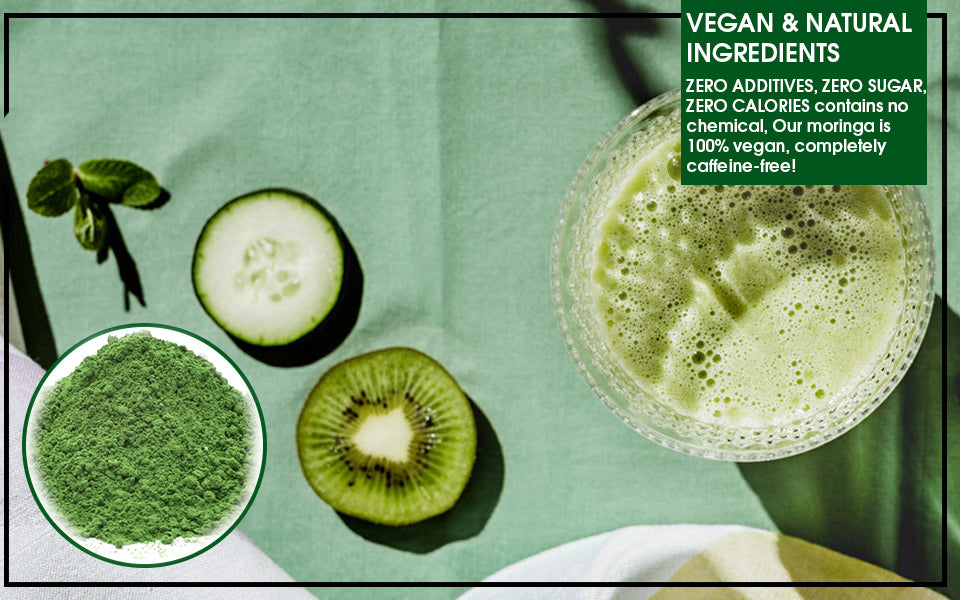 Organic Moringa Leaf Powder