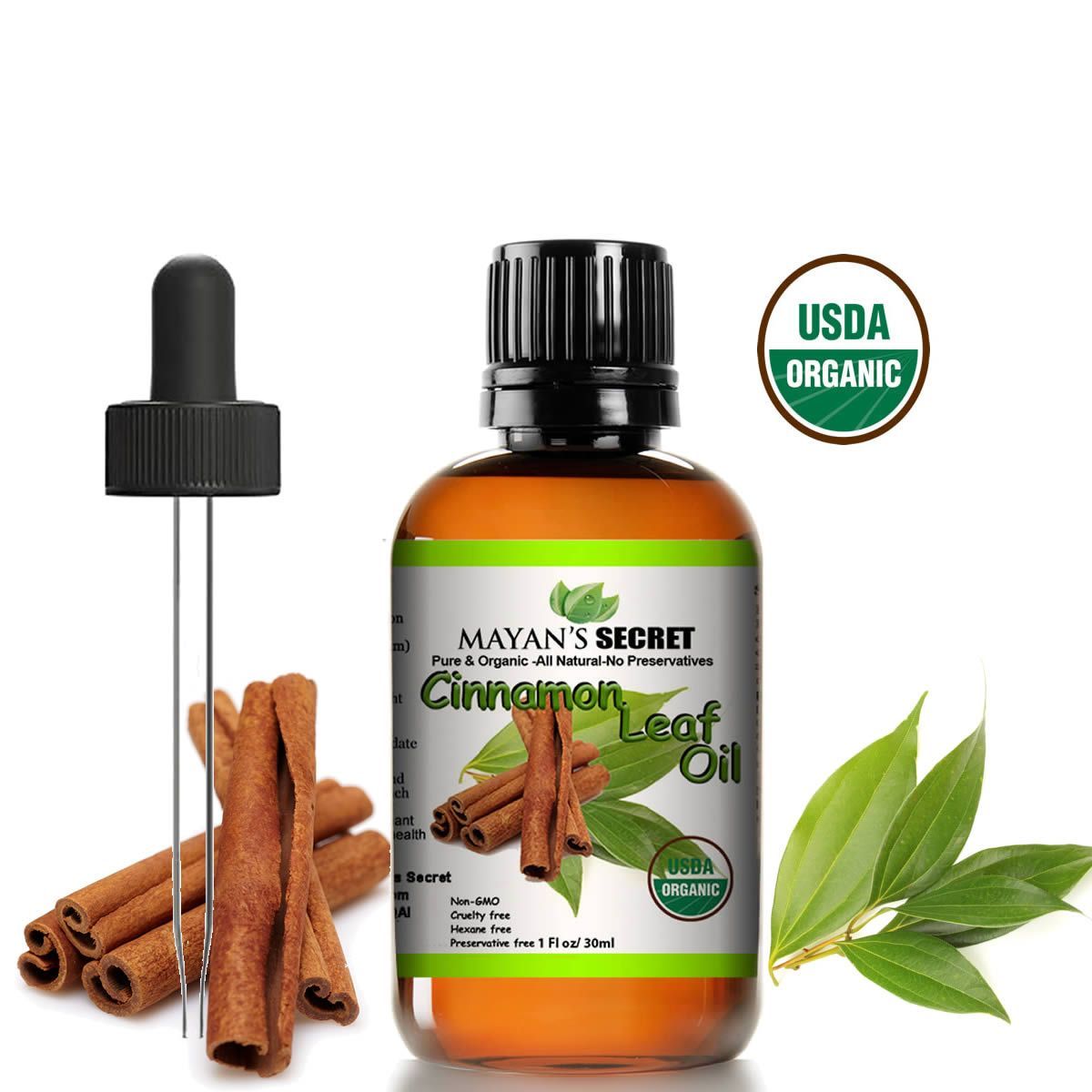 Organic Cinnamon Leaf Essential Oil