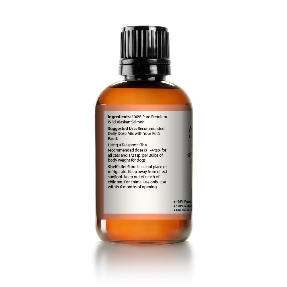 Wild Alaskan Salmon Oil  for Dogs & Cats