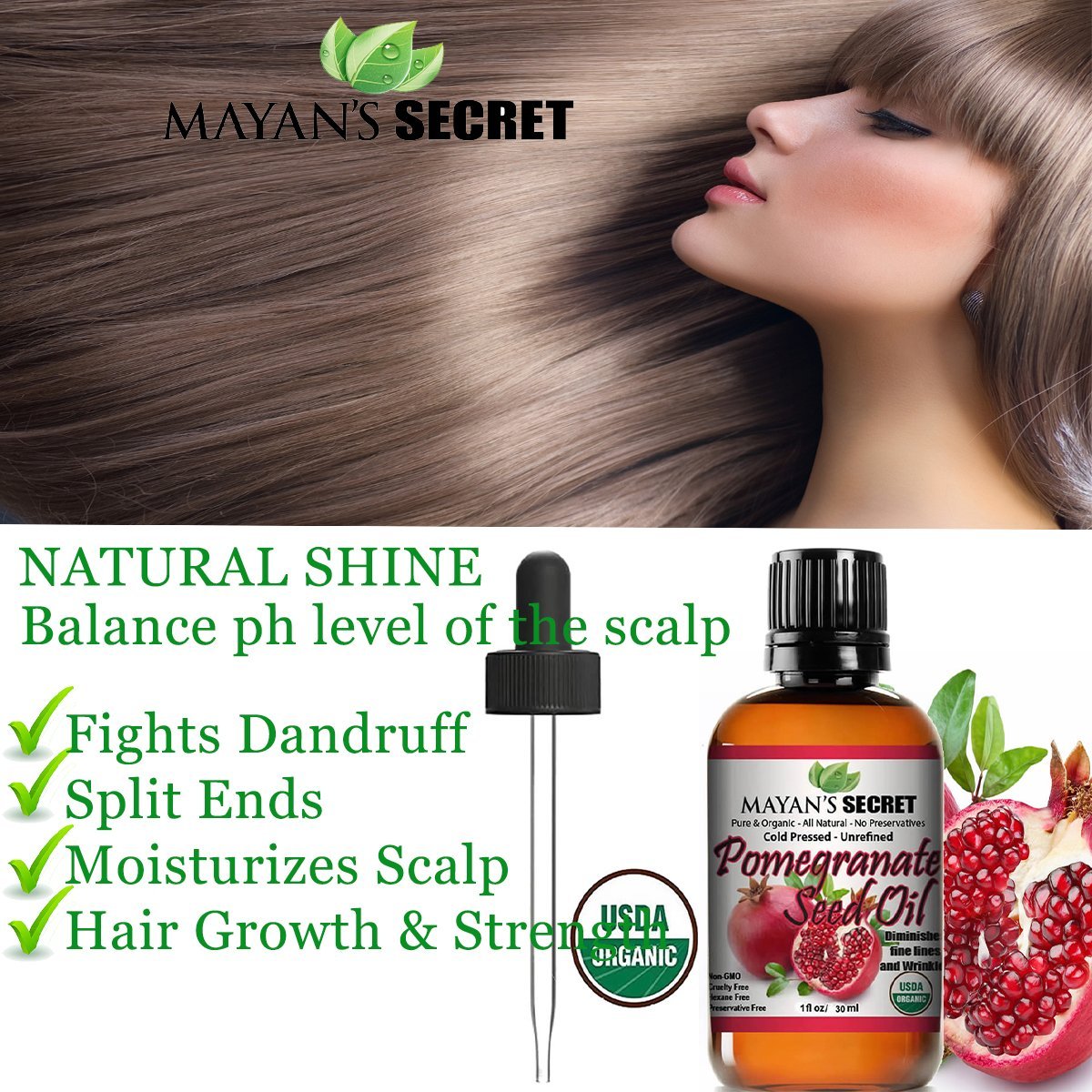 POMEGRANATE SEED OIL - VIRGIN ORGANIC-10ML