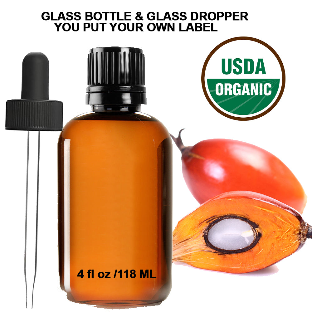 Ready to Label USDA Organic Palm Fruit Essential Oil