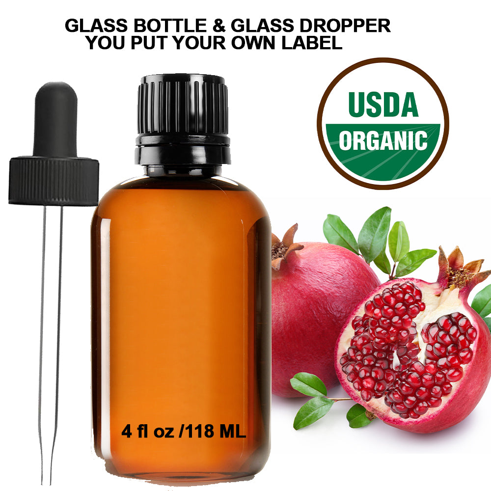 Ready to Label USDA Organic Pomegranate Essential Oil