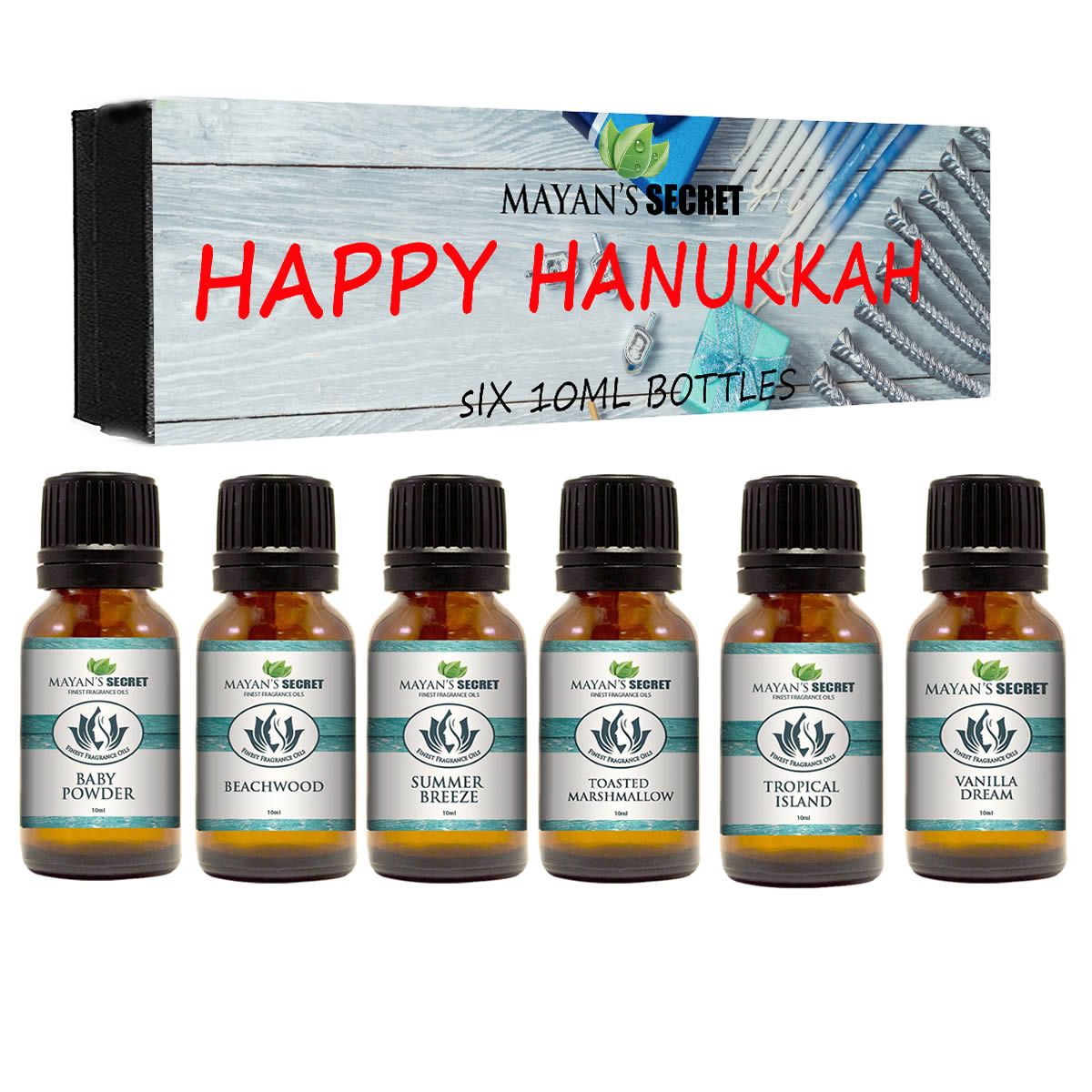 Fragrance Essential Oil - Happy Hanukkah - Gift Set