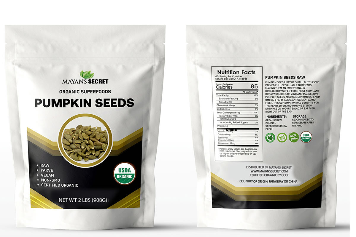 Organic Pumpkin Seeds (Superfood)