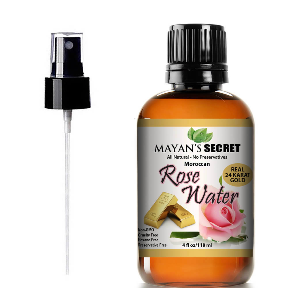 Bulk Rose Water 24K Gold Facial Toner - Wholesale
