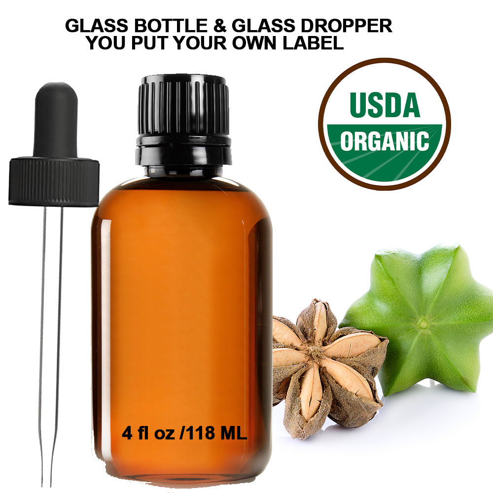 Ready to Label USDA Organic Sacha Inchi Essential Oil