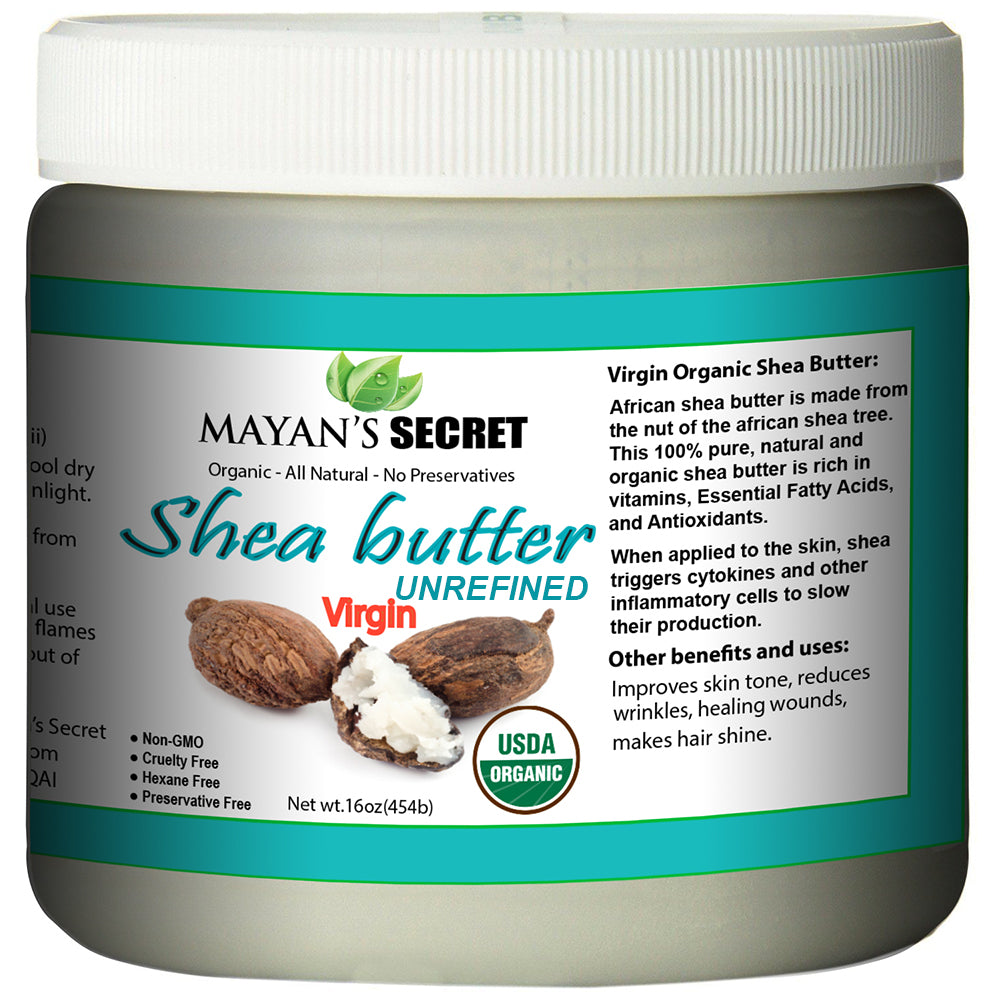 SHEA NUT BUTTER - VIRGIN ORGANIC