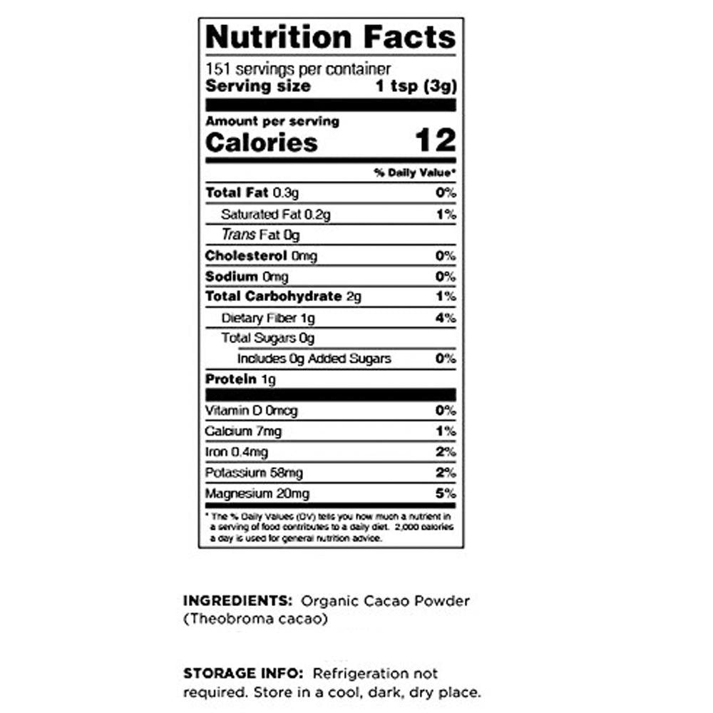 Organic Raw Cacao Powder