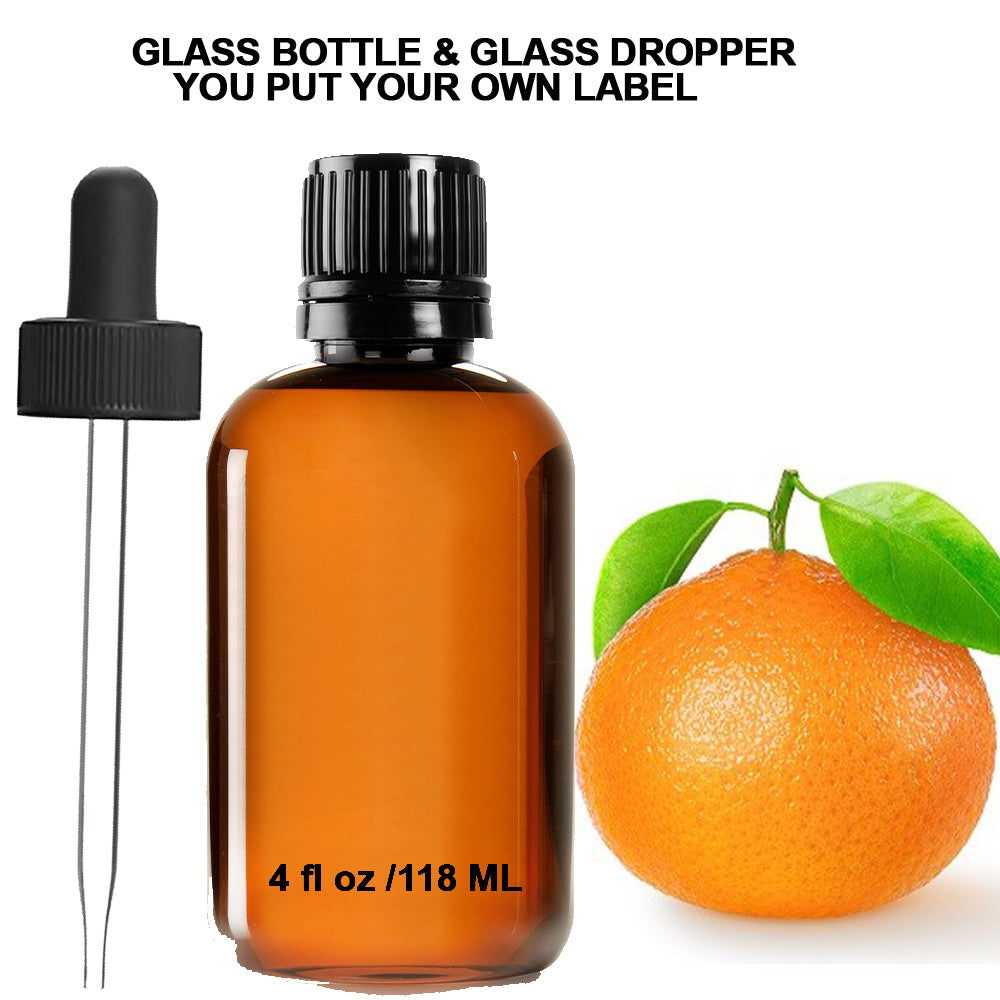 Ready to Label Tangerine Pure Essential Oil Mayan's Secret