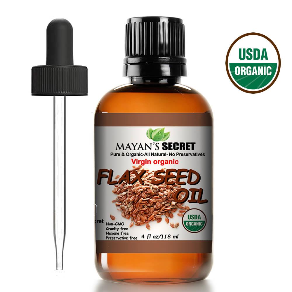 Organic Flax Seed Oil Virgin